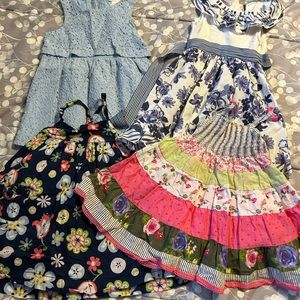 Lot of 4 summer dresses